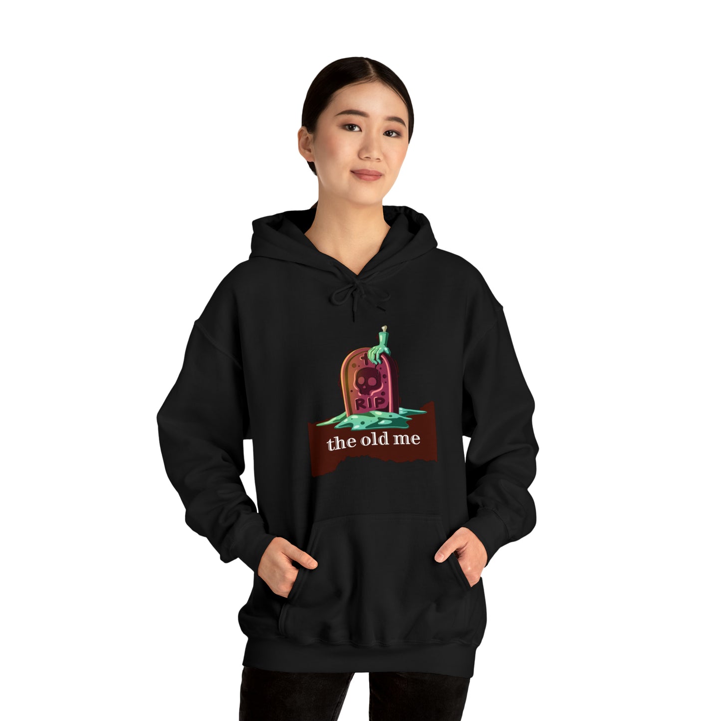 Unisex Hooded Sweatshirt (RIP the old me)