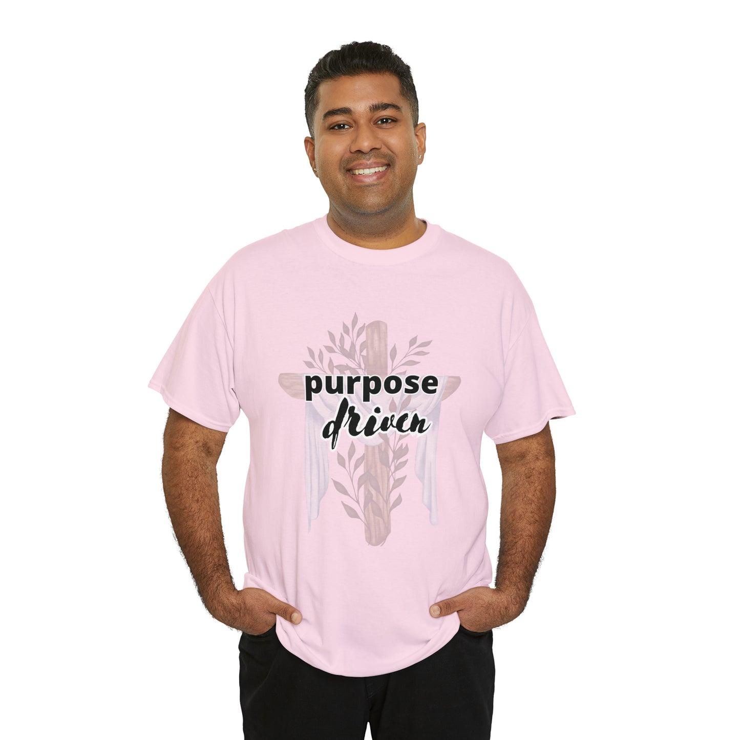 Unisex Cotton T-Shirt (purpose driven cross)