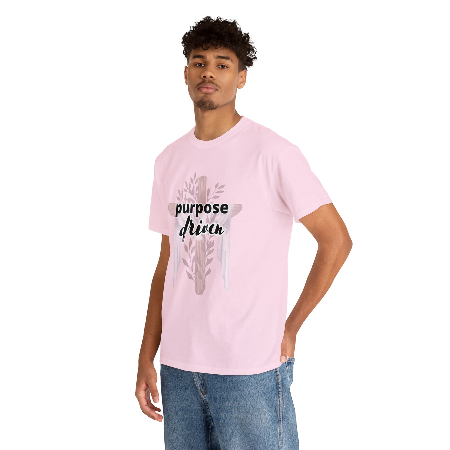 Unisex Cotton T-Shirt (purpose driven cross)