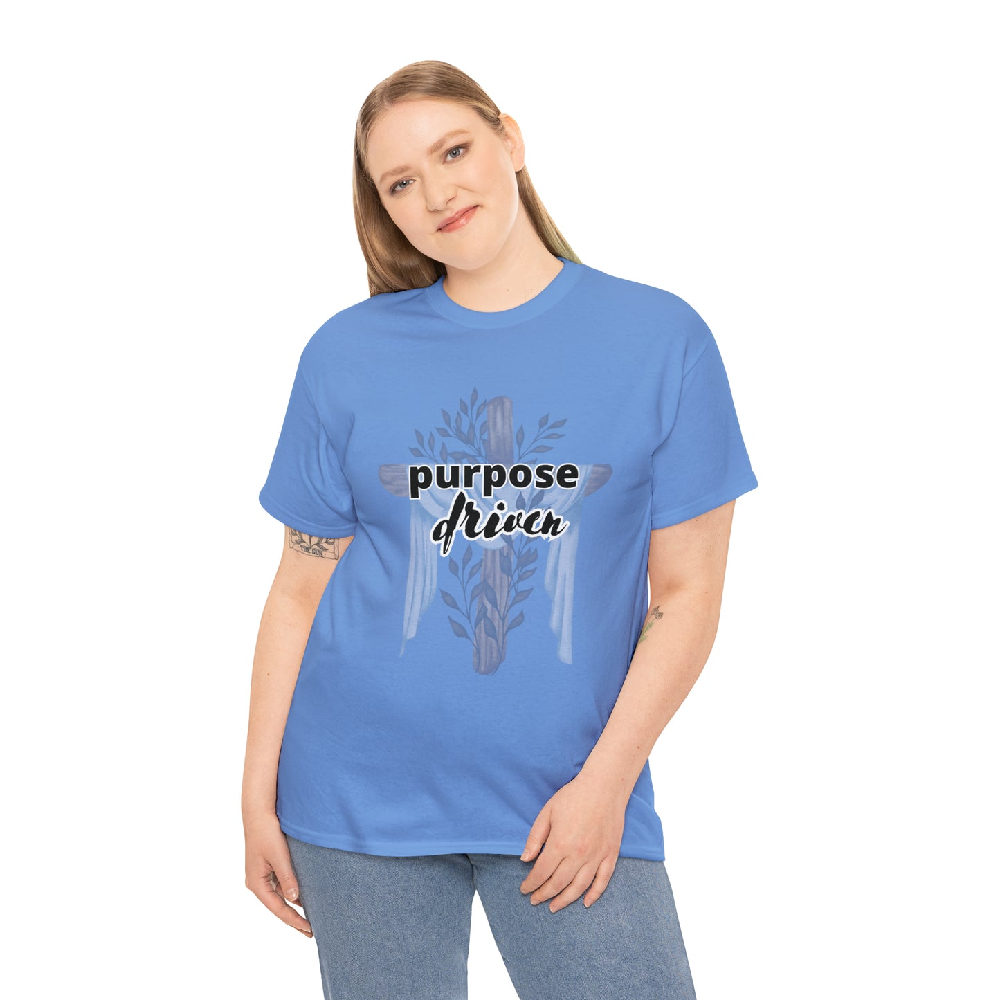 Unisex Cotton T-Shirt (purpose driven cross)