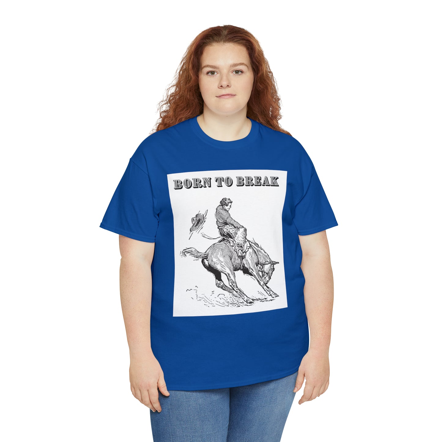 Unisex Cotton T-Shirt (born to break)