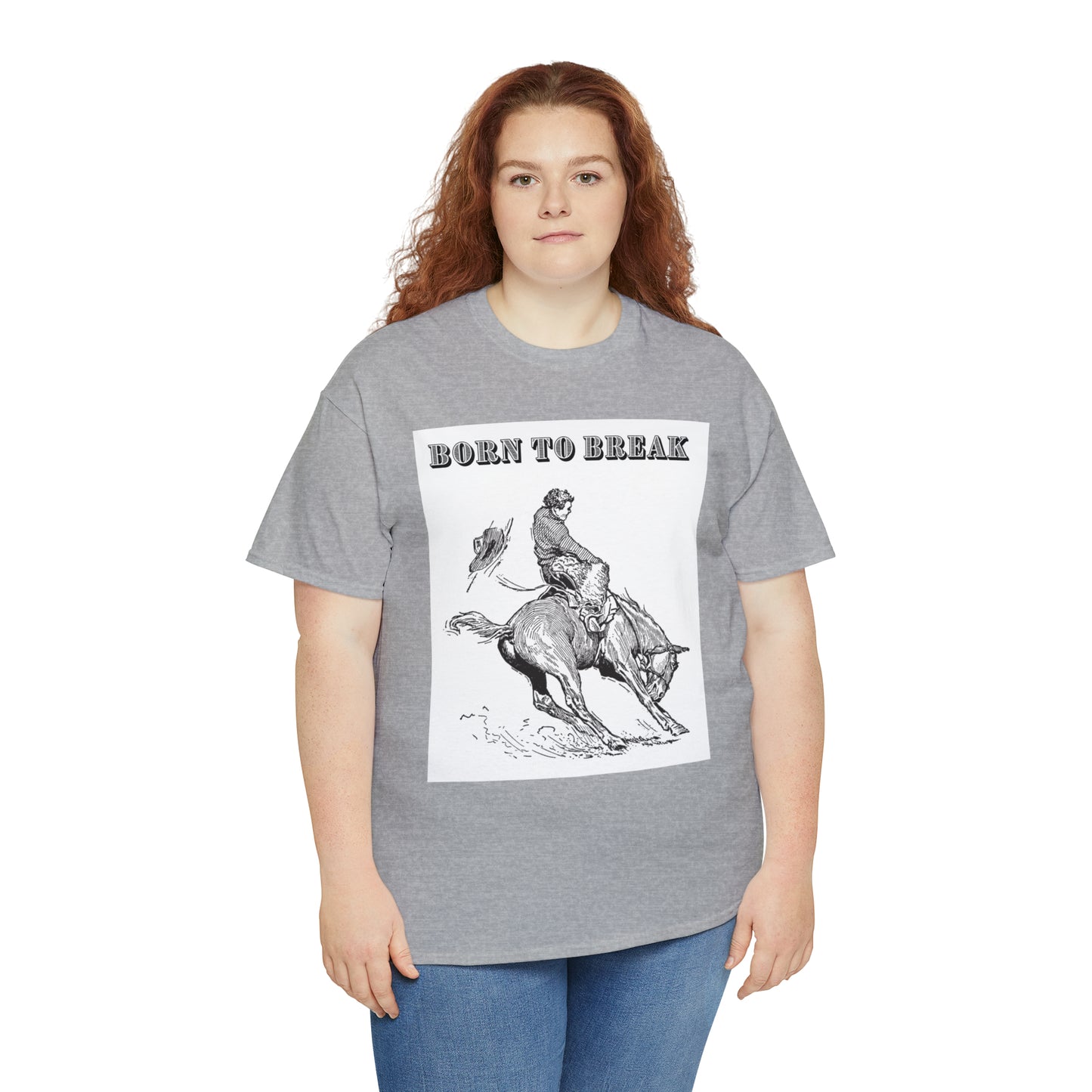 Unisex Cotton T-Shirt (born to break)