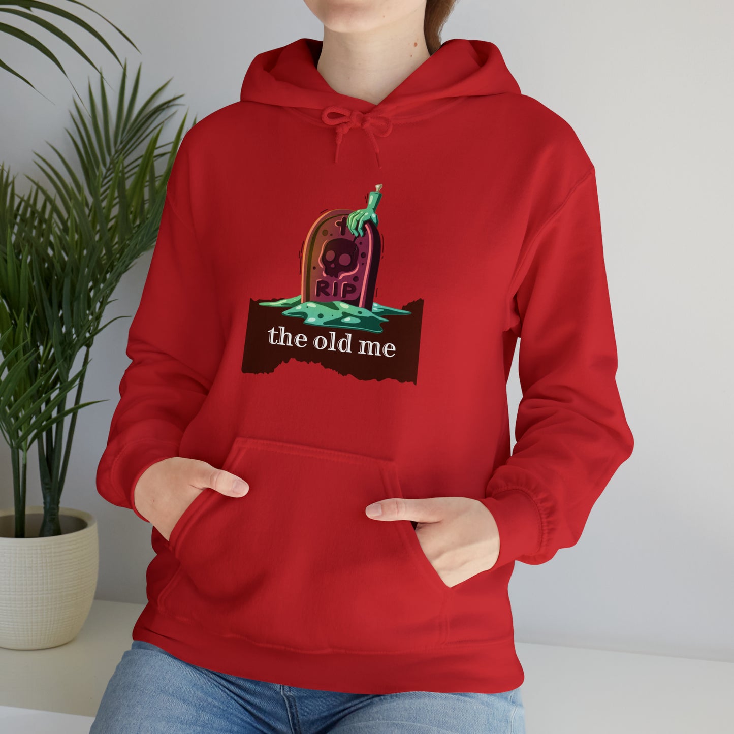 Unisex Hooded Sweatshirt (RIP the old me)
