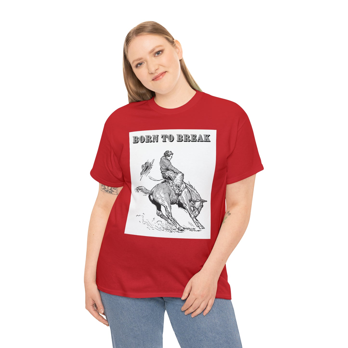 Unisex Cotton T-Shirt (born to break)