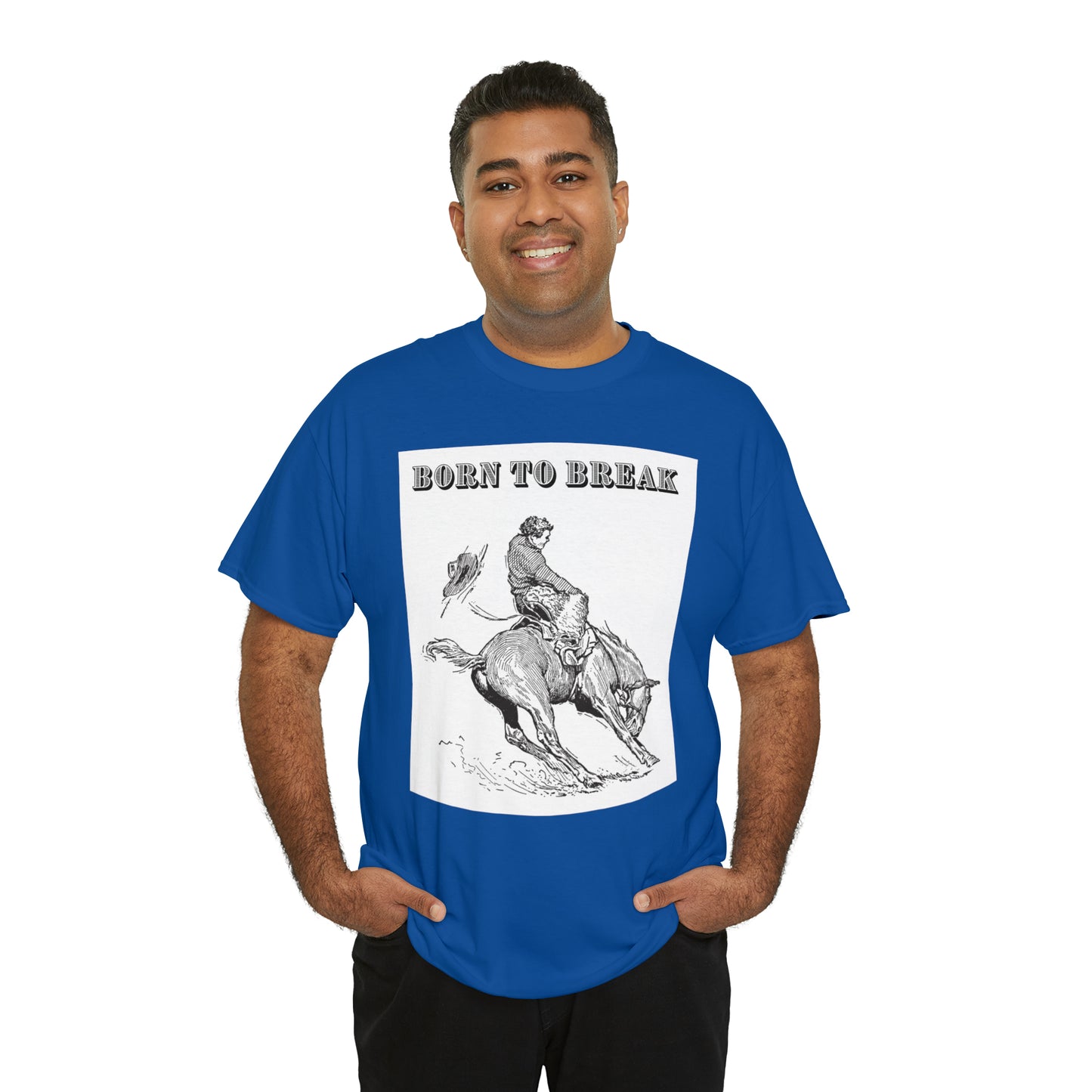 Unisex Cotton T-Shirt (born to break)