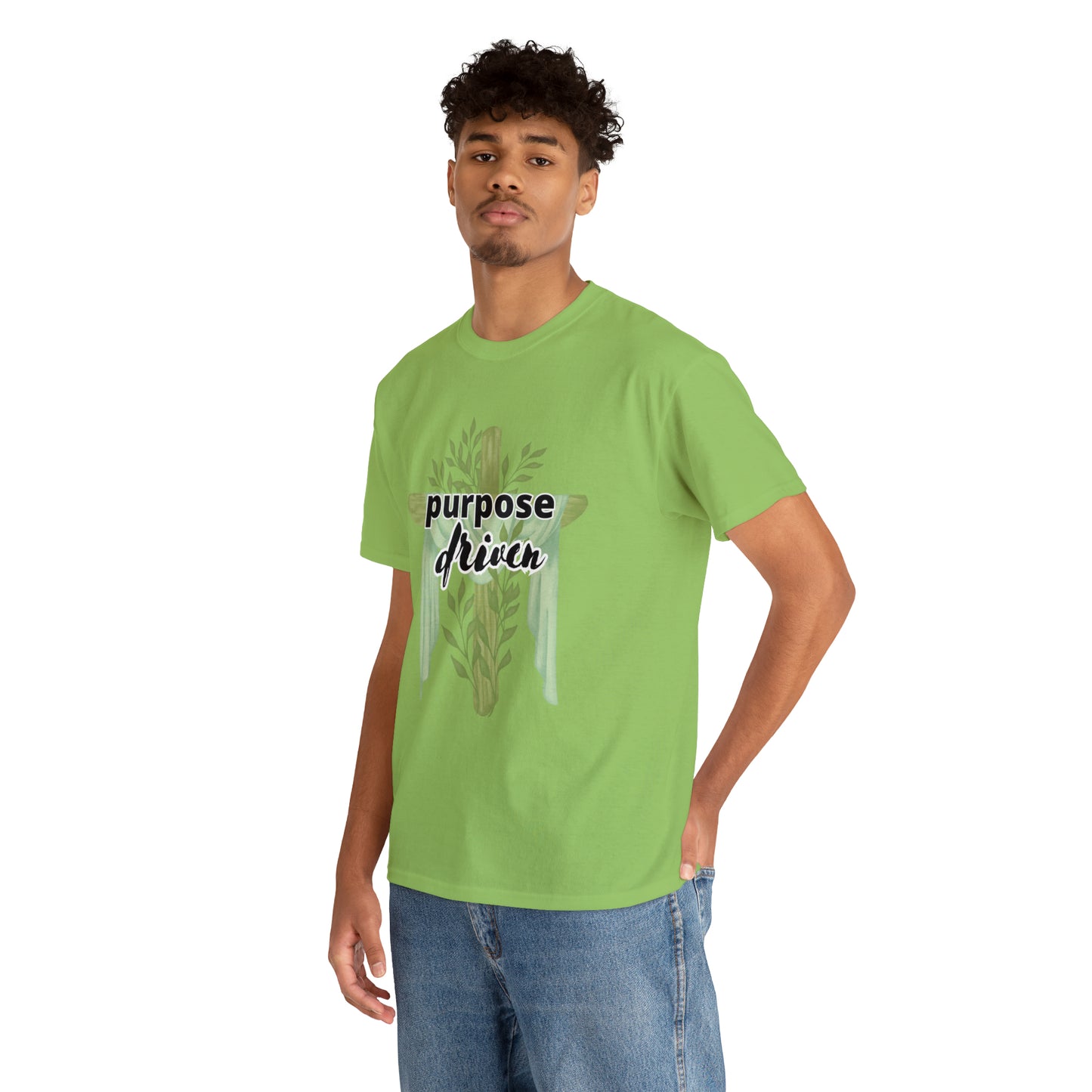 Unisex Cotton T-Shirt (purpose driven cross)