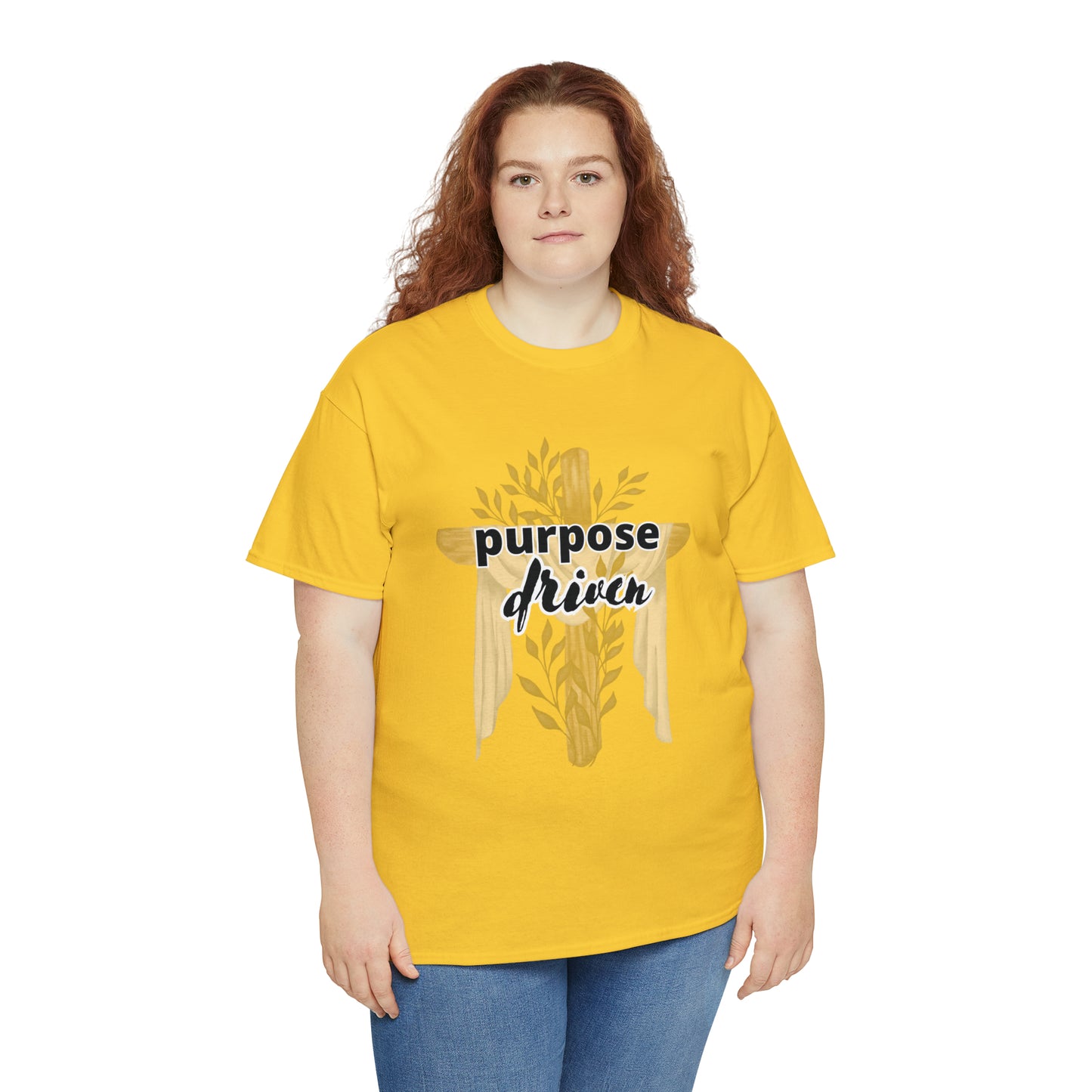 Unisex Cotton T-Shirt (purpose driven cross)
