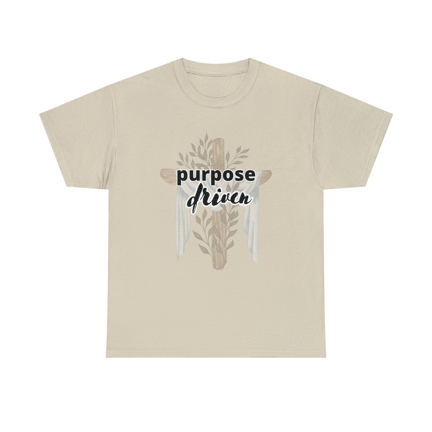 Unisex Cotton T-Shirt (purpose driven cross)