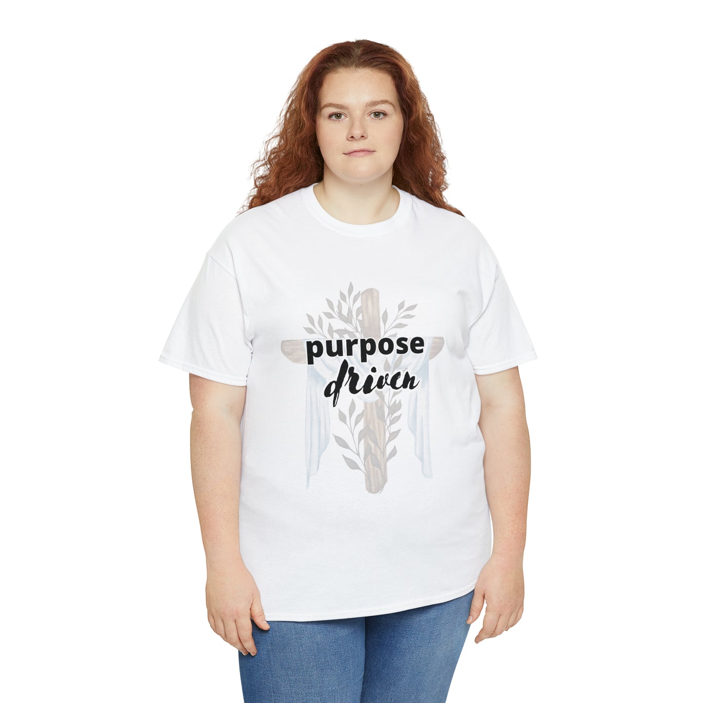 Unisex Cotton T-Shirt (purpose driven cross)