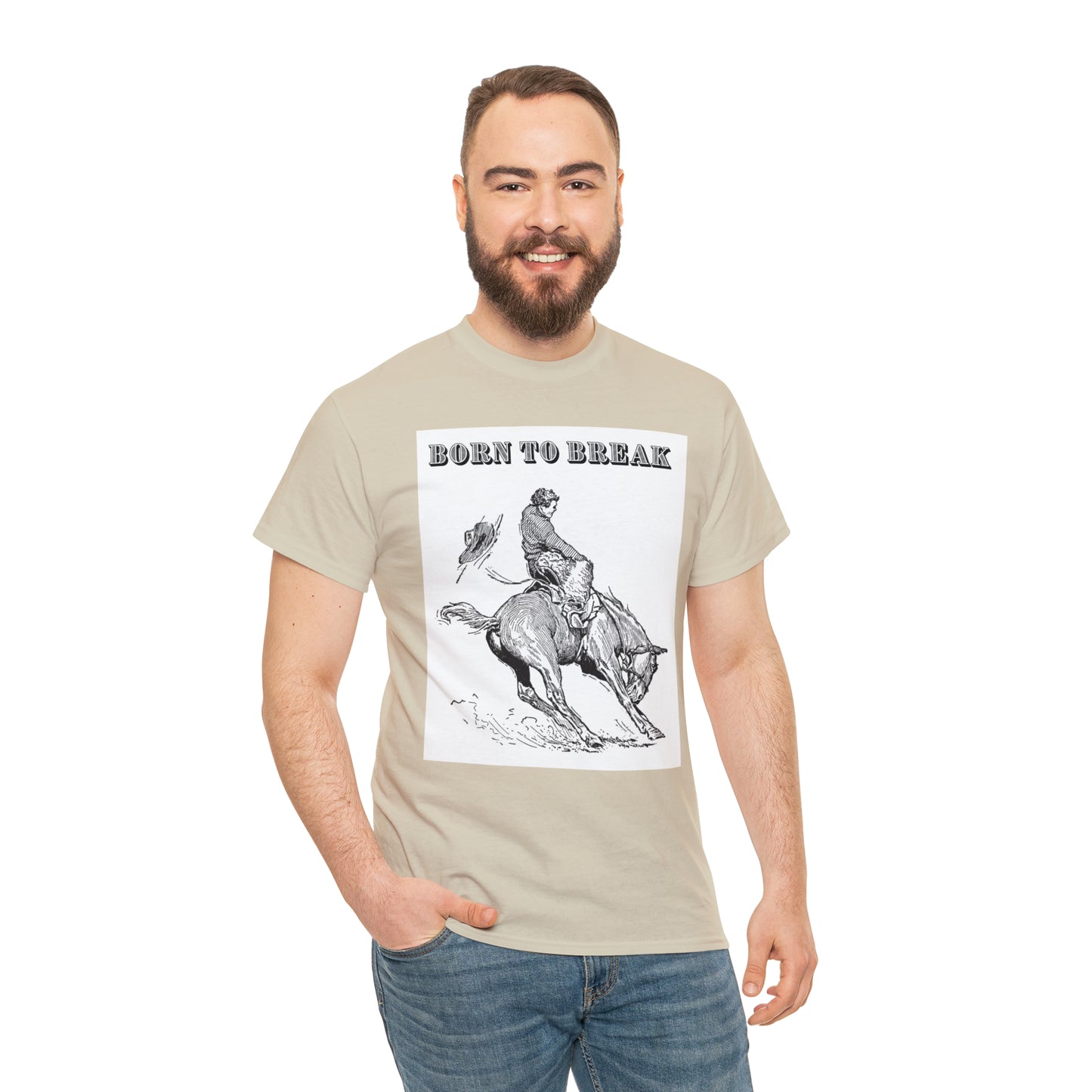 Unisex Cotton T-Shirt (born to break)