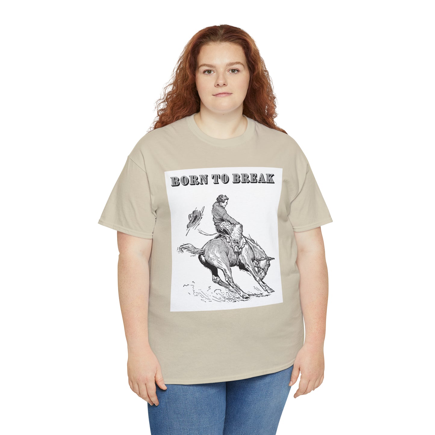 Unisex Cotton T-Shirt (born to break)