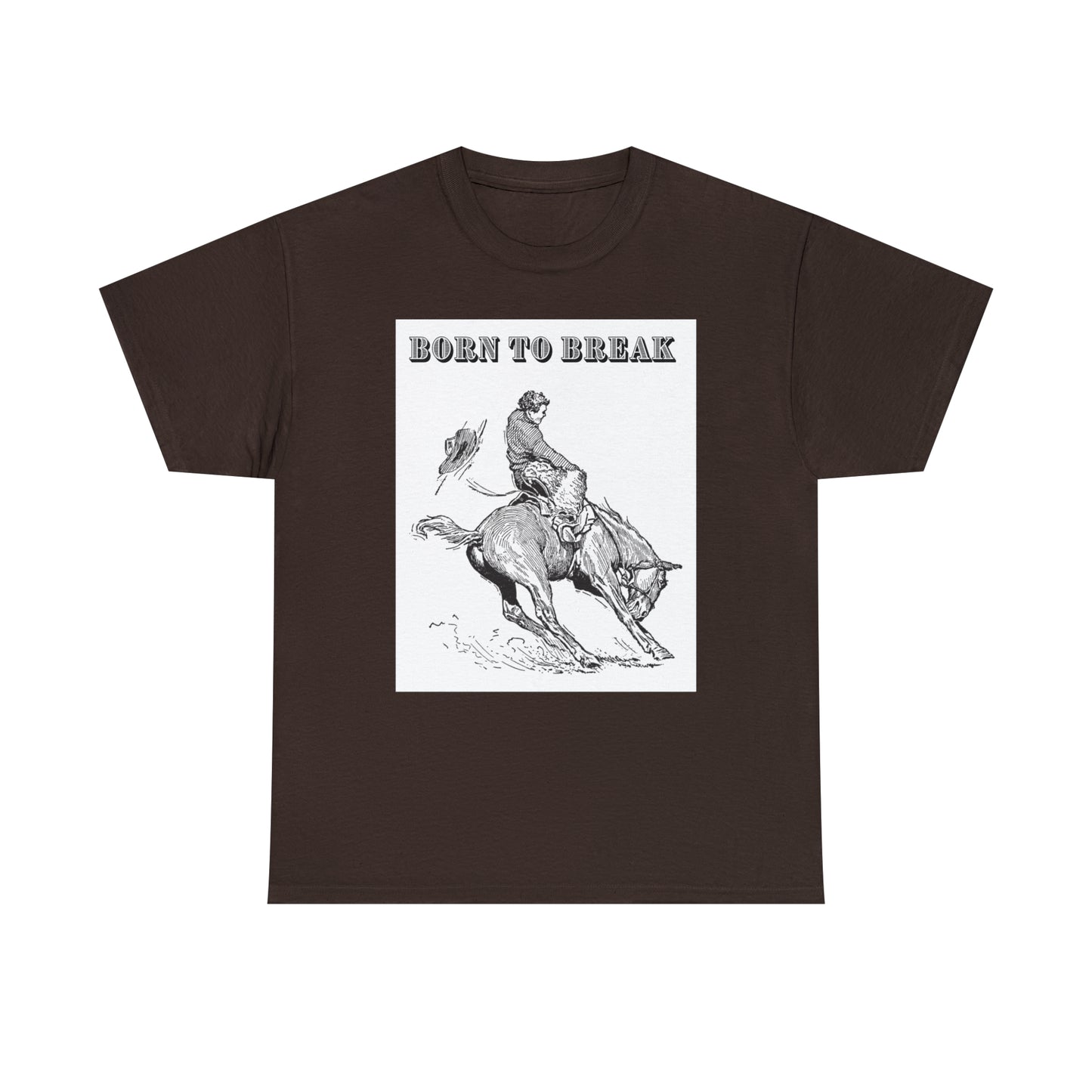 Unisex Cotton T-Shirt (born to break)