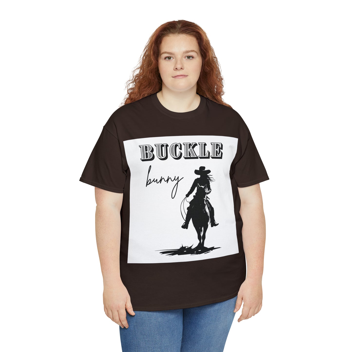 Unisex Cotton T-Shirt (buckle bunny)