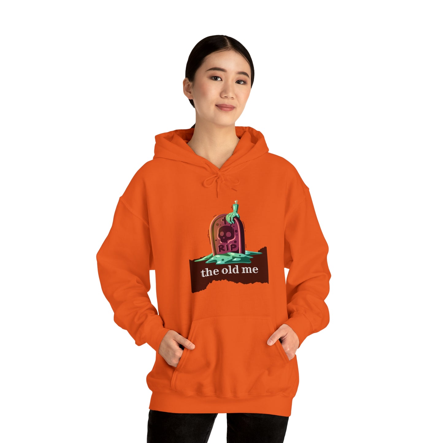 Unisex Hooded Sweatshirt (RIP the old me)