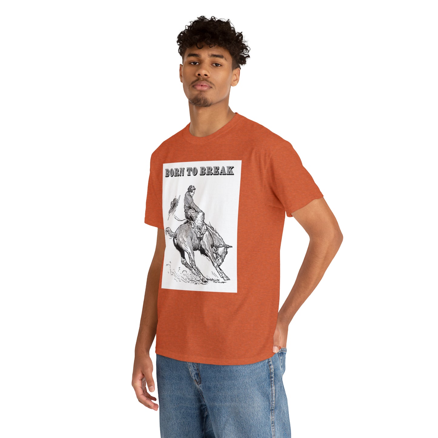 Unisex Cotton T-Shirt (born to break)