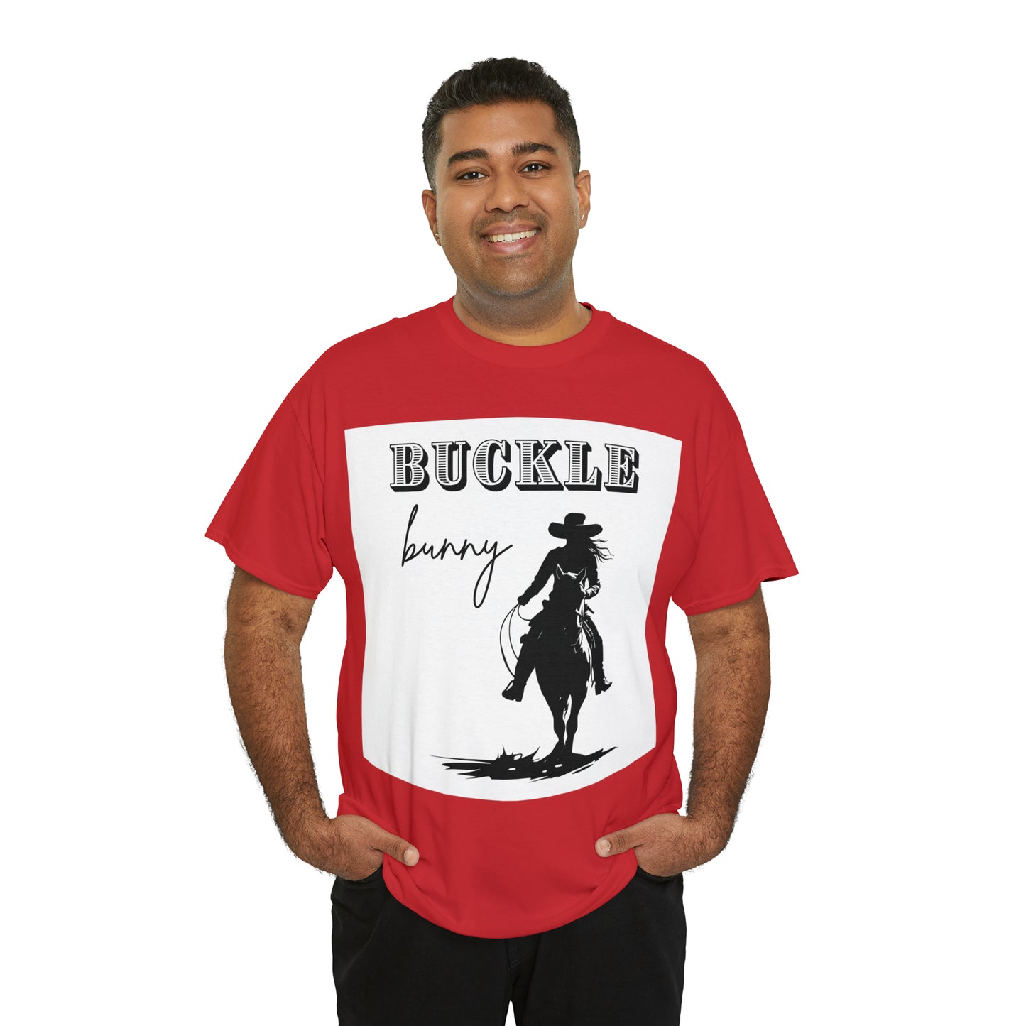 Unisex Cotton T-Shirt (buckle bunny)