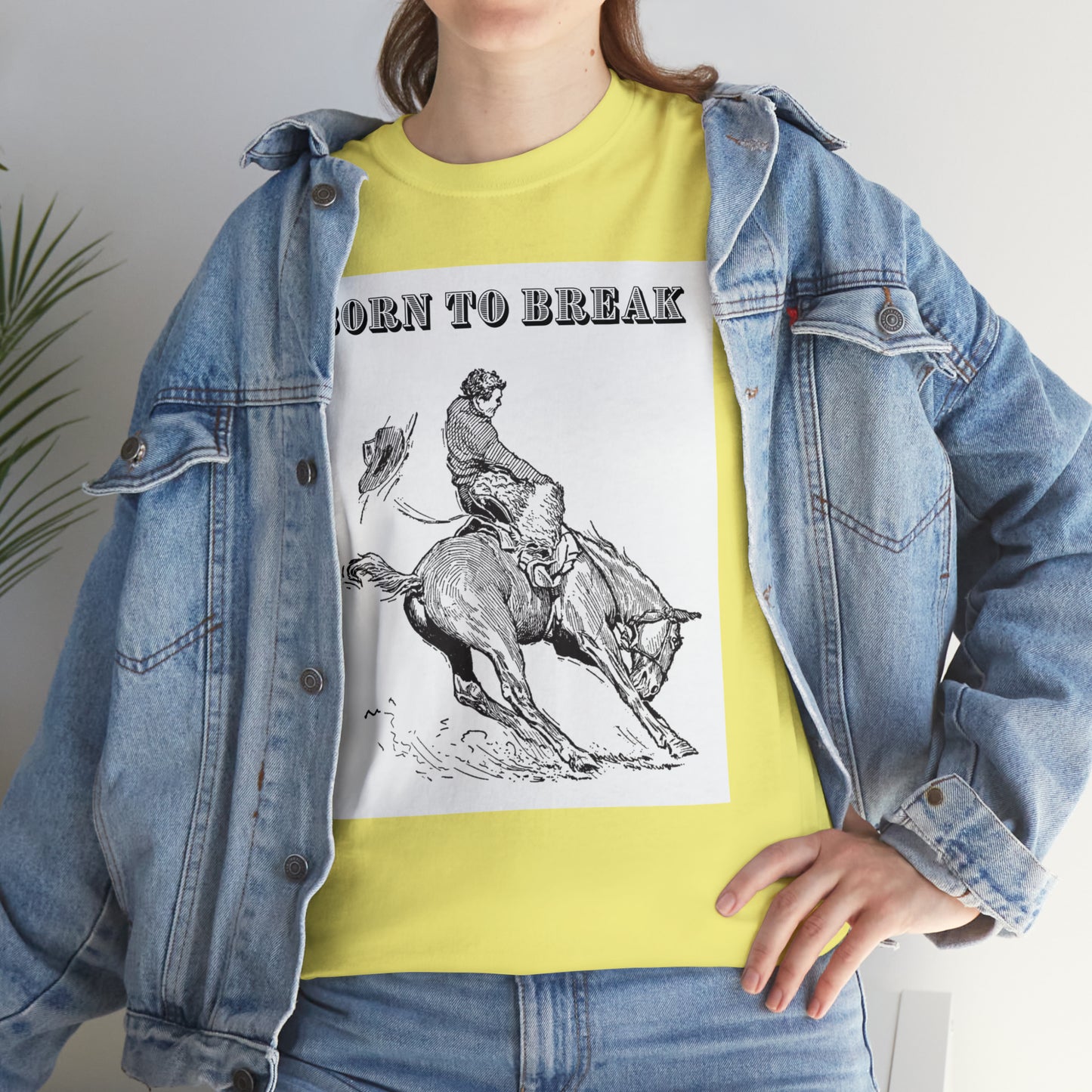 Unisex Cotton T-Shirt (born to break)