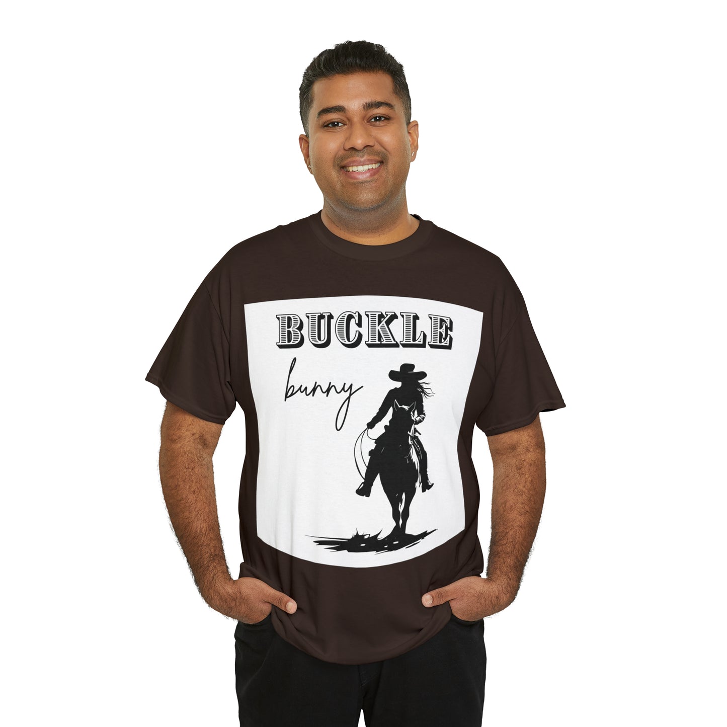 Unisex Cotton T-Shirt (buckle bunny)