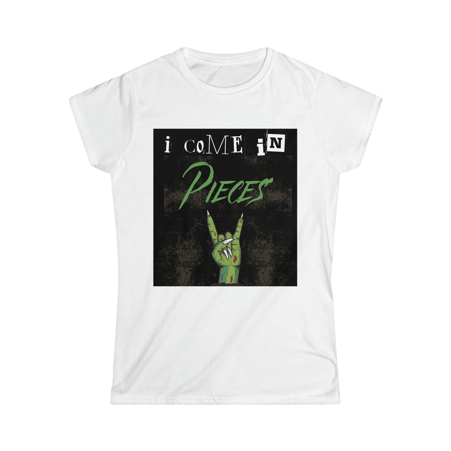 Women's Softstyle T-Shirt (i come in pieces)