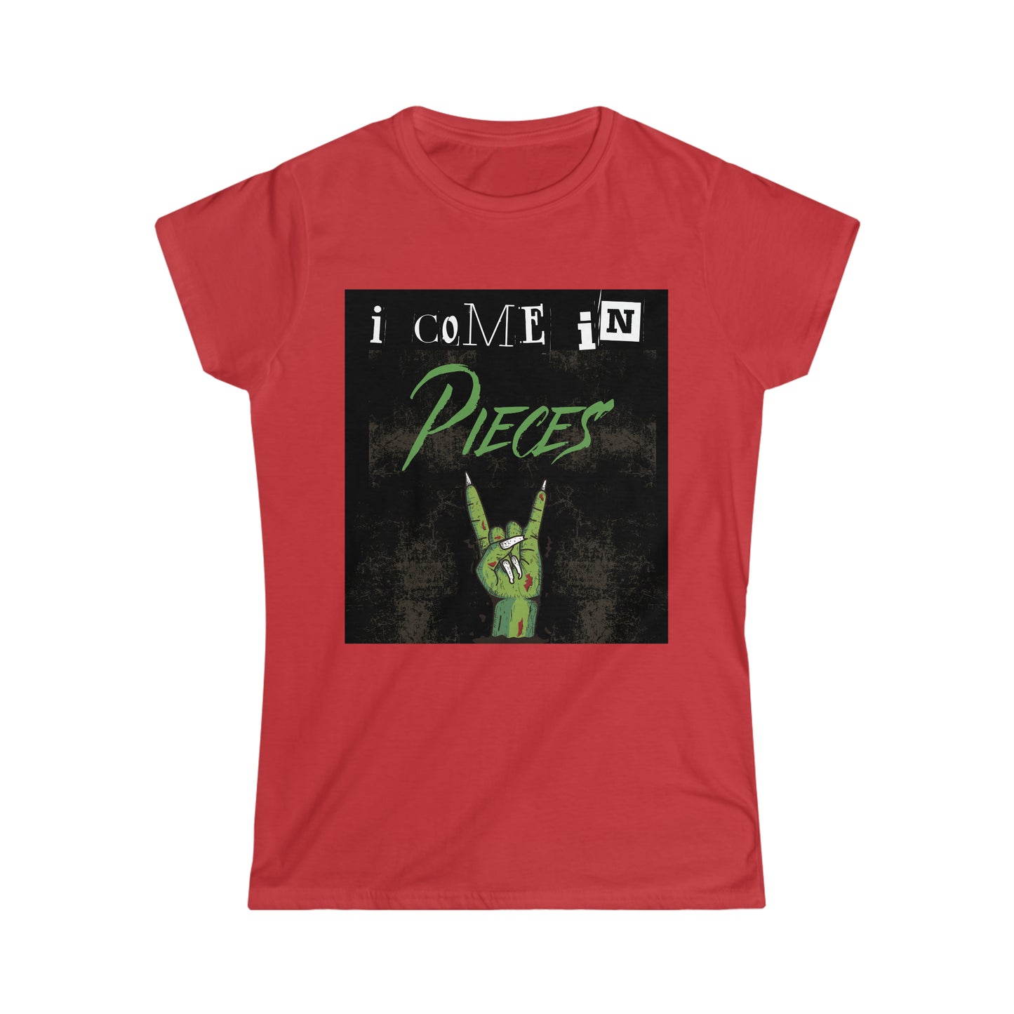 Women's Softstyle T-Shirt (i come in pieces)