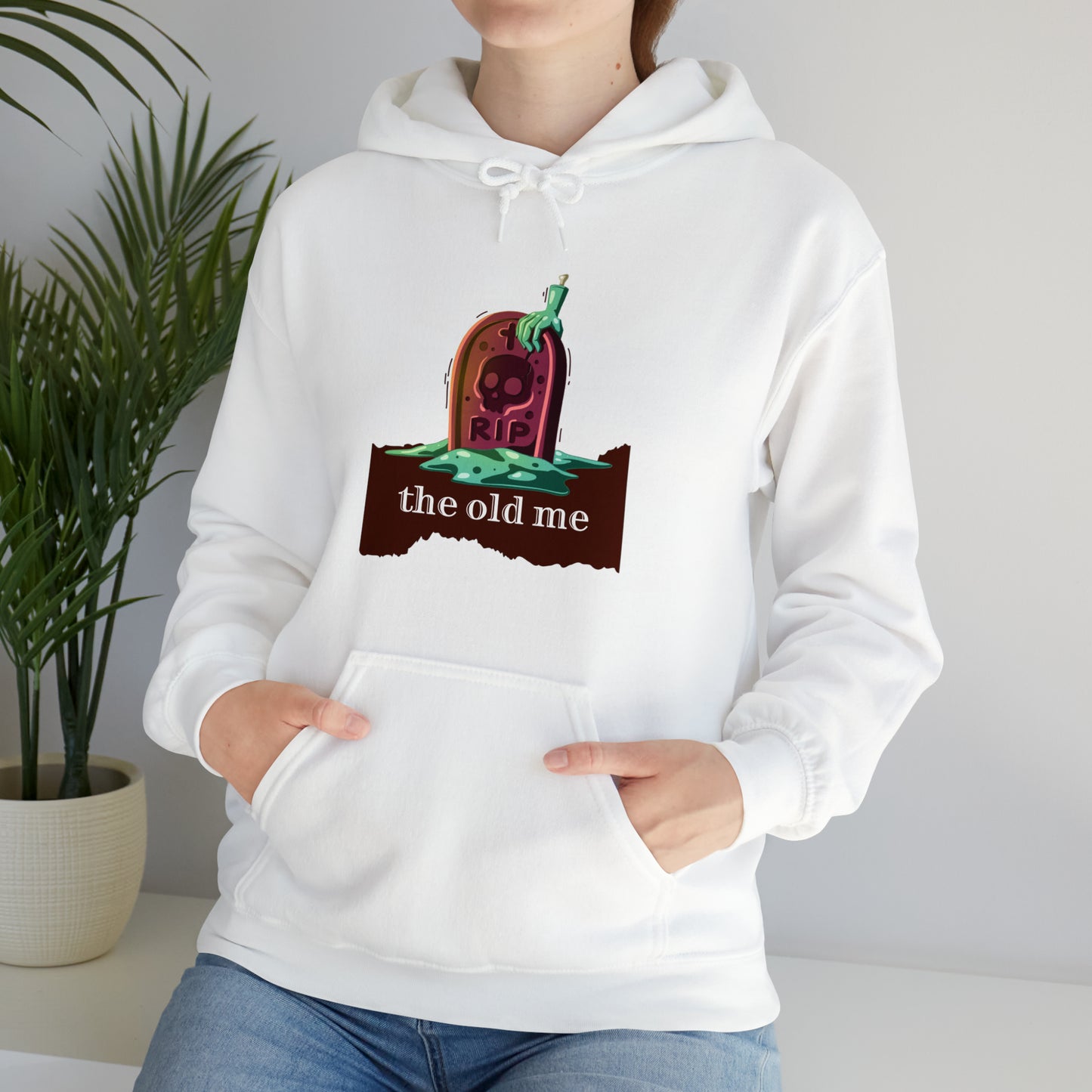Unisex Hooded Sweatshirt (RIP the old me)
