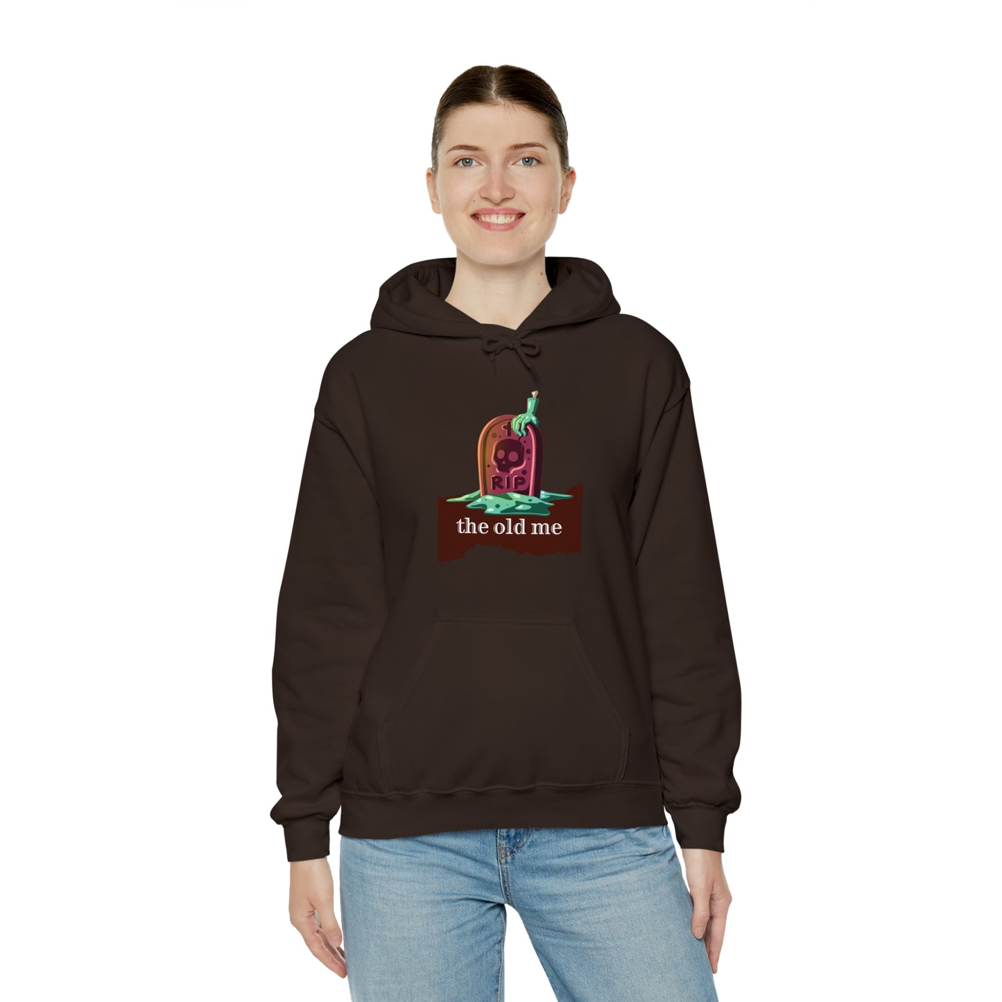 Unisex Hooded Sweatshirt (RIP the old me)