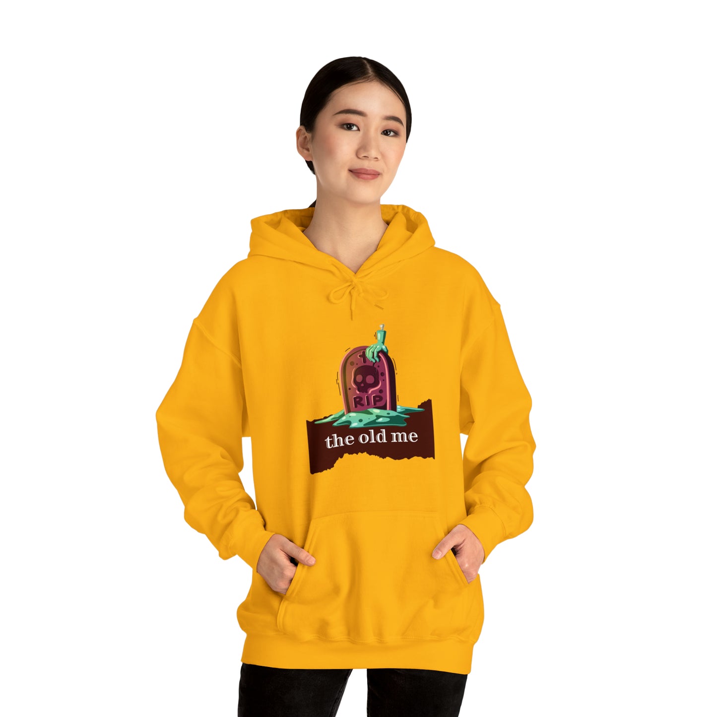Unisex Hooded Sweatshirt (RIP the old me)