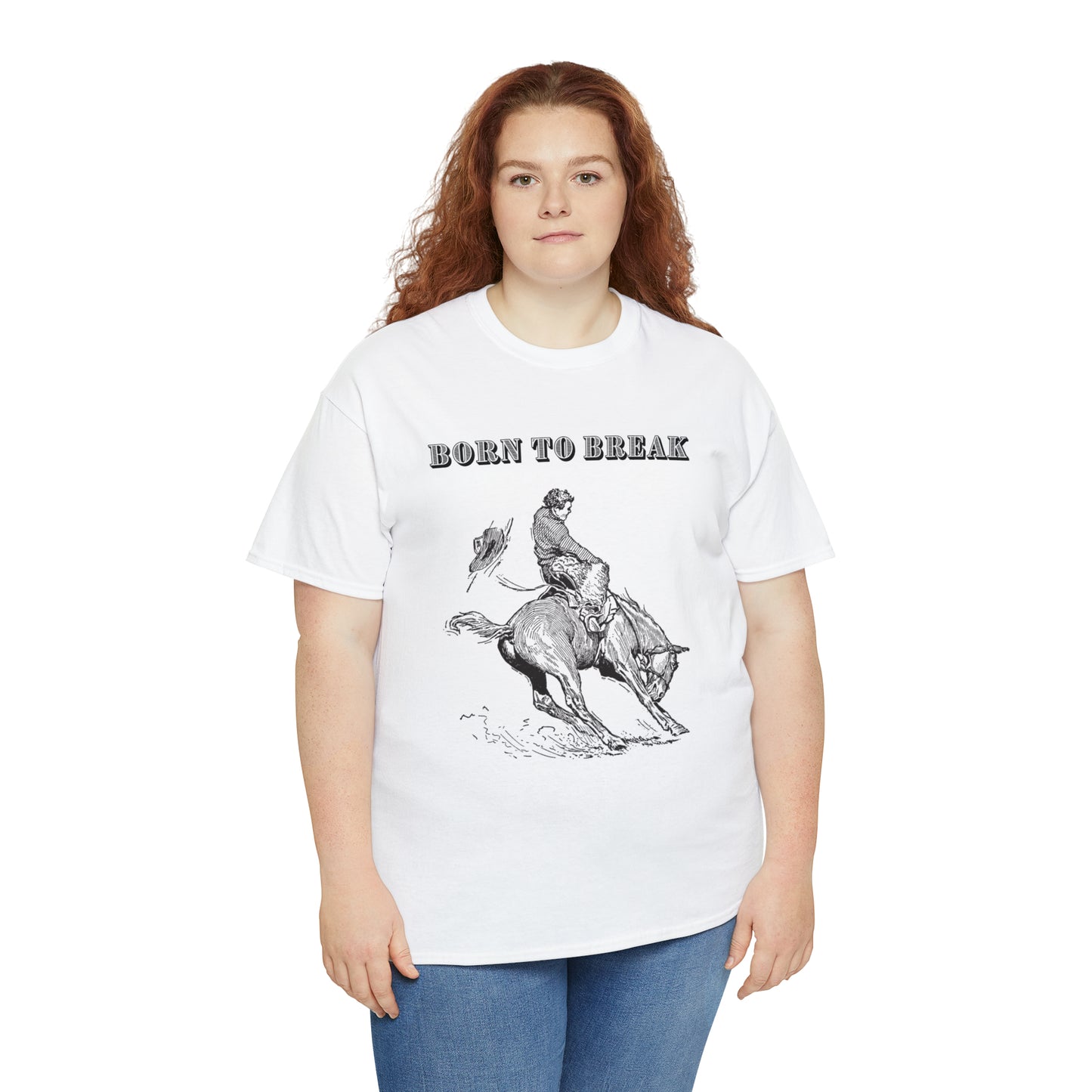 Unisex Cotton T-Shirt (born to break)