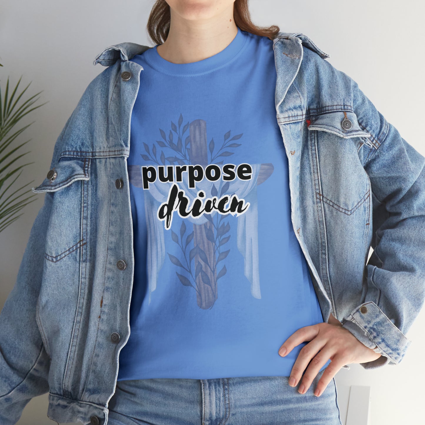 Unisex Cotton T-Shirt (purpose driven cross)