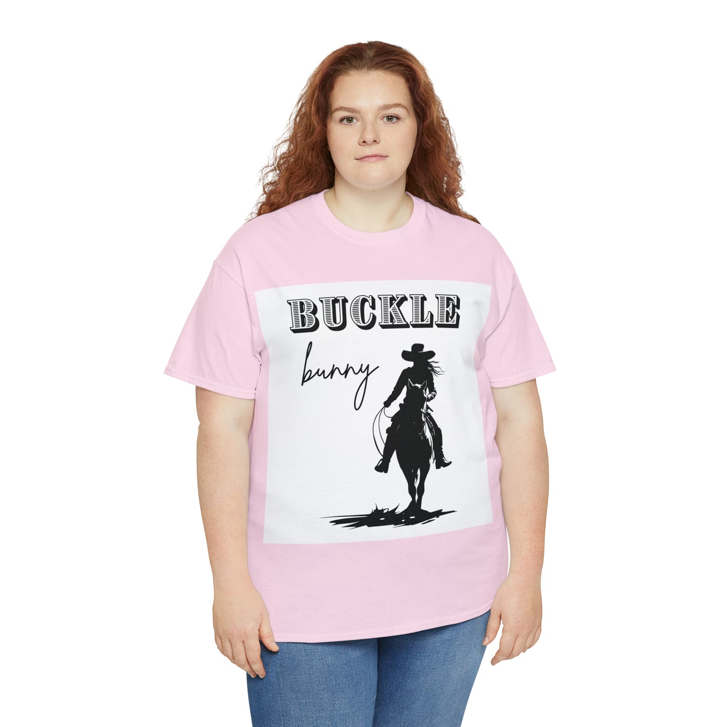Unisex Cotton T-Shirt (buckle bunny)