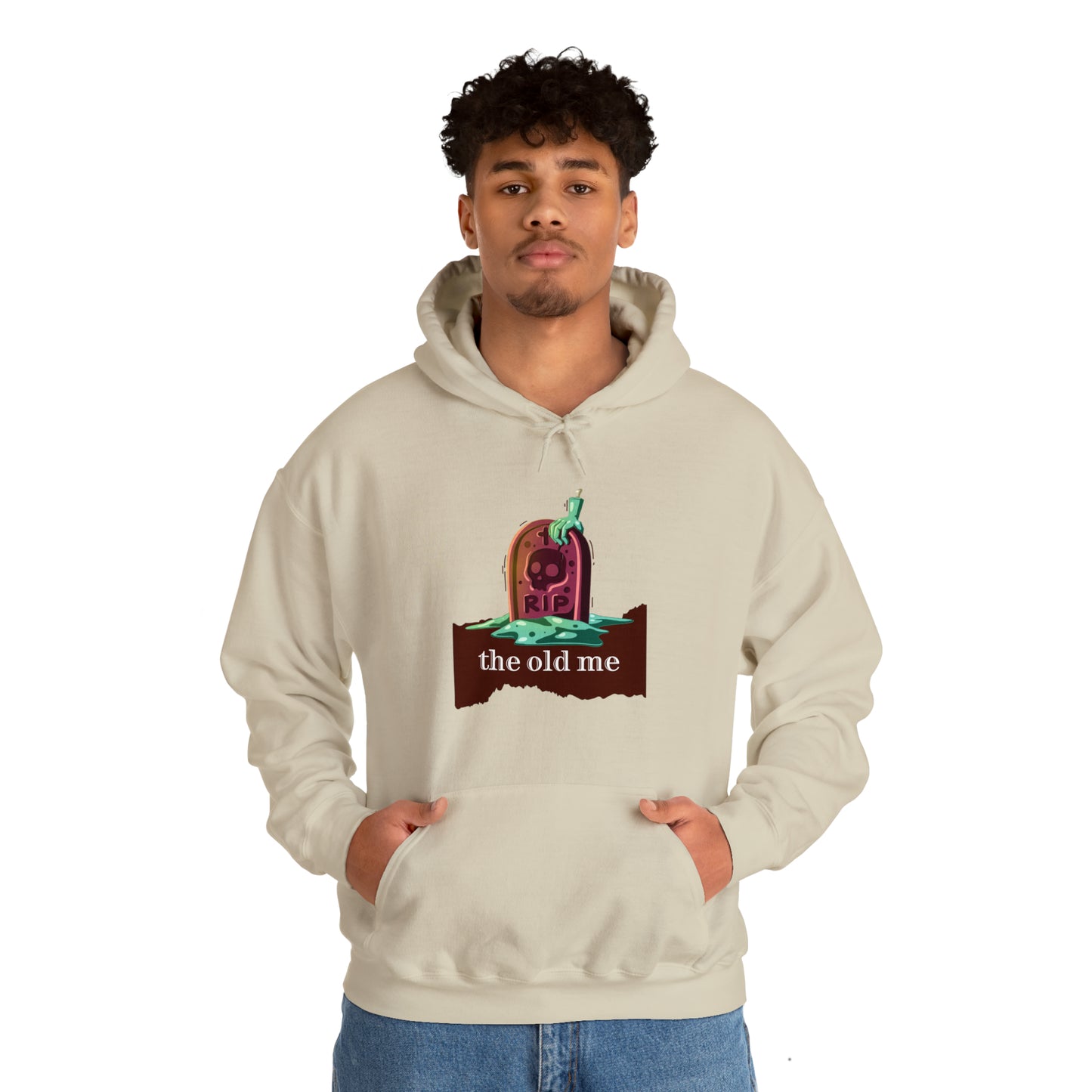 Unisex Hooded Sweatshirt (RIP the old me)