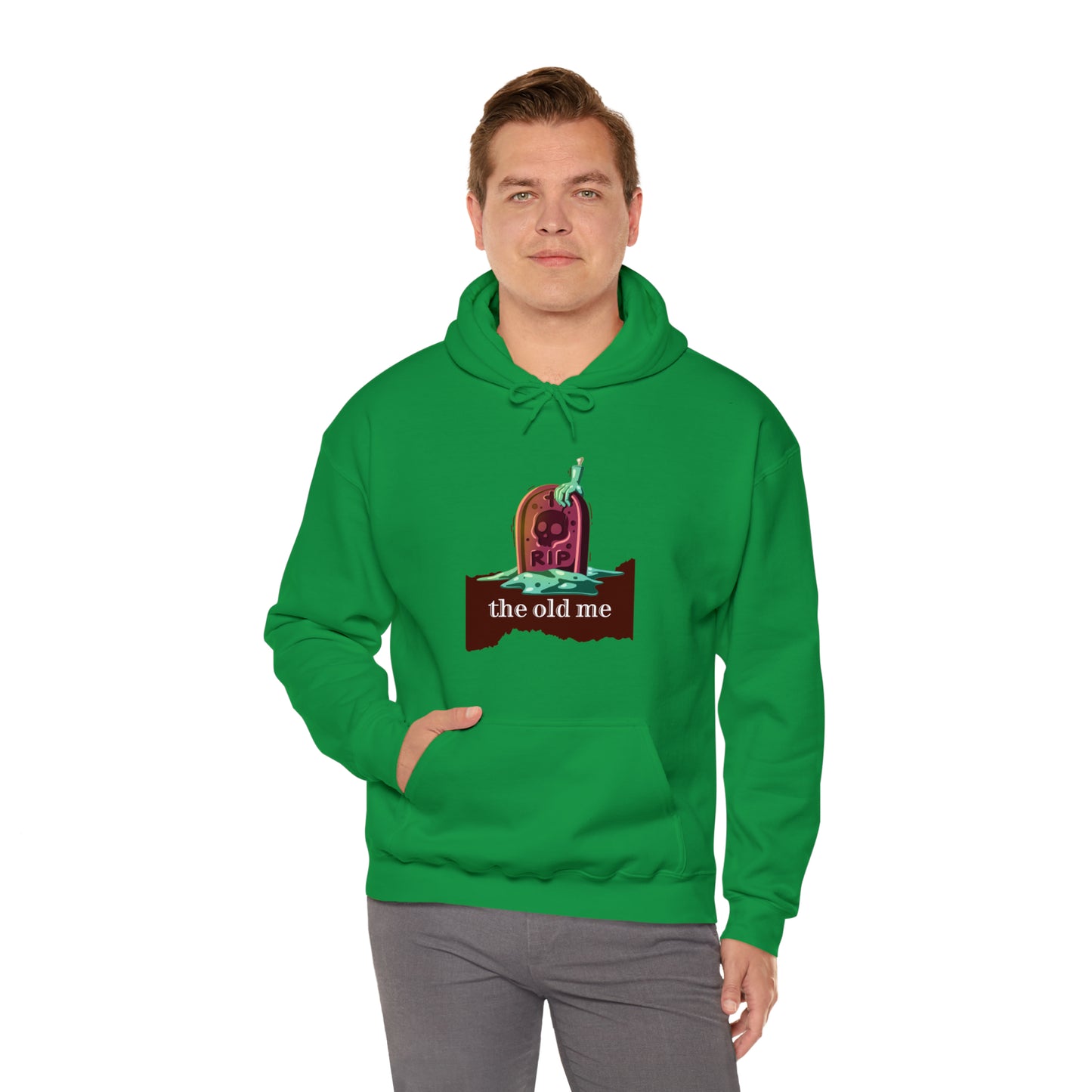 Unisex Hooded Sweatshirt (RIP the old me)