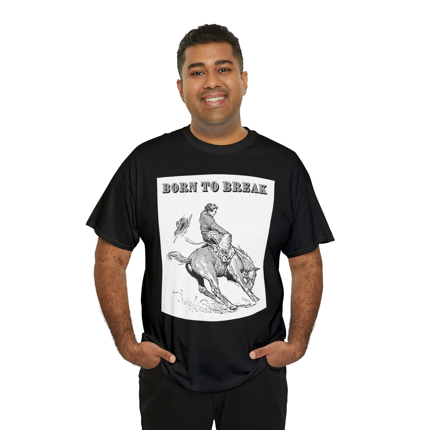 Unisex Cotton T-Shirt (born to break)