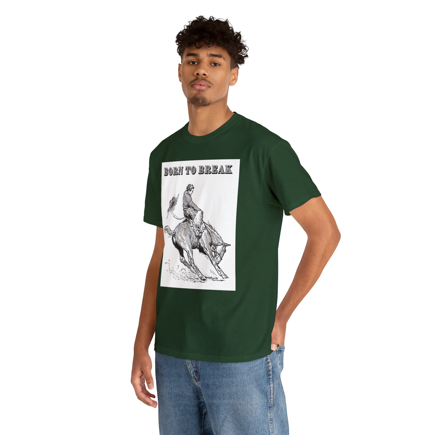 Unisex Cotton T-Shirt (born to break)