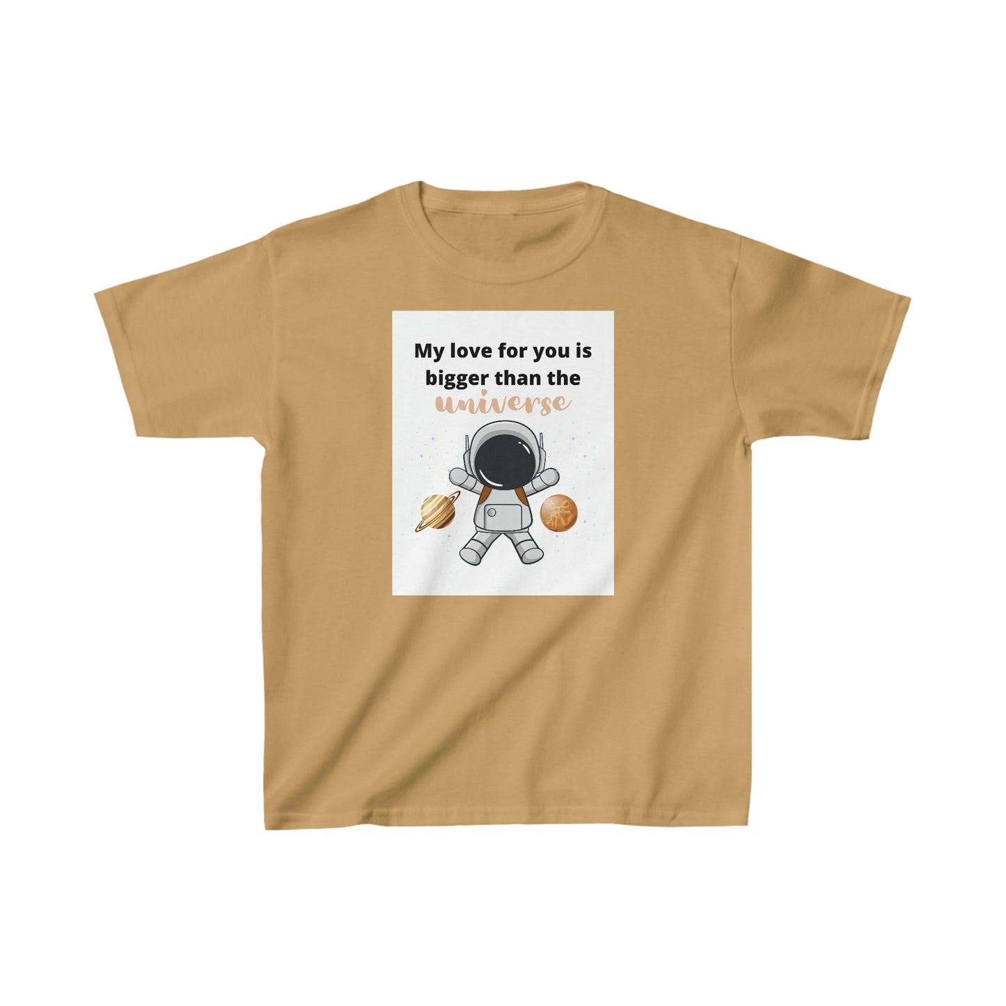 Kids “I love you more than the universe” Cotton Shirt