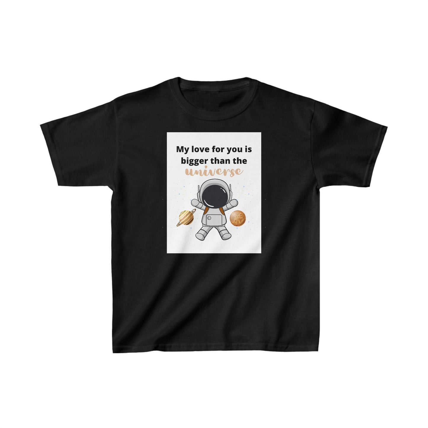 Kids “I love you more than the universe” Cotton Shirt