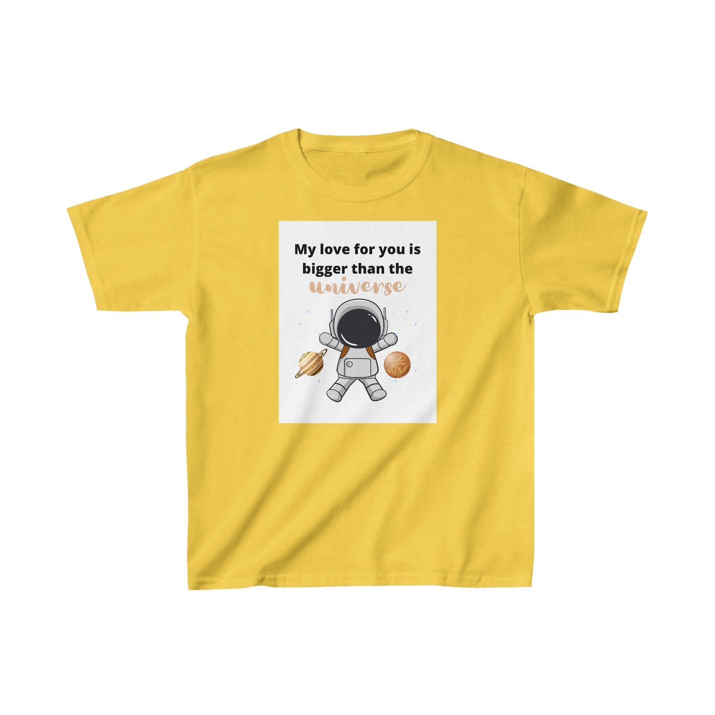 Kids “I love you more than the universe” Cotton Shirt