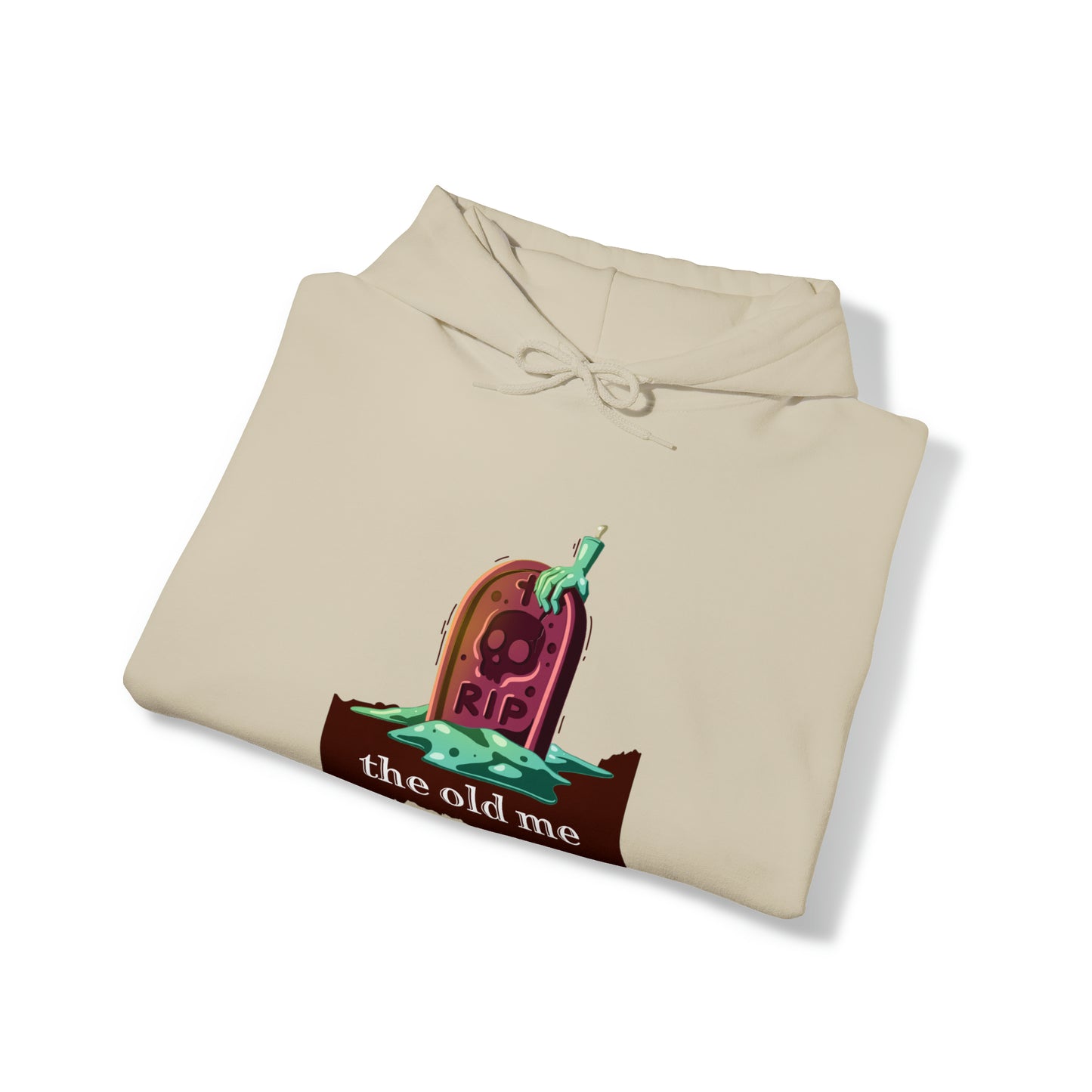 Unisex Hooded Sweatshirt (RIP the old me)