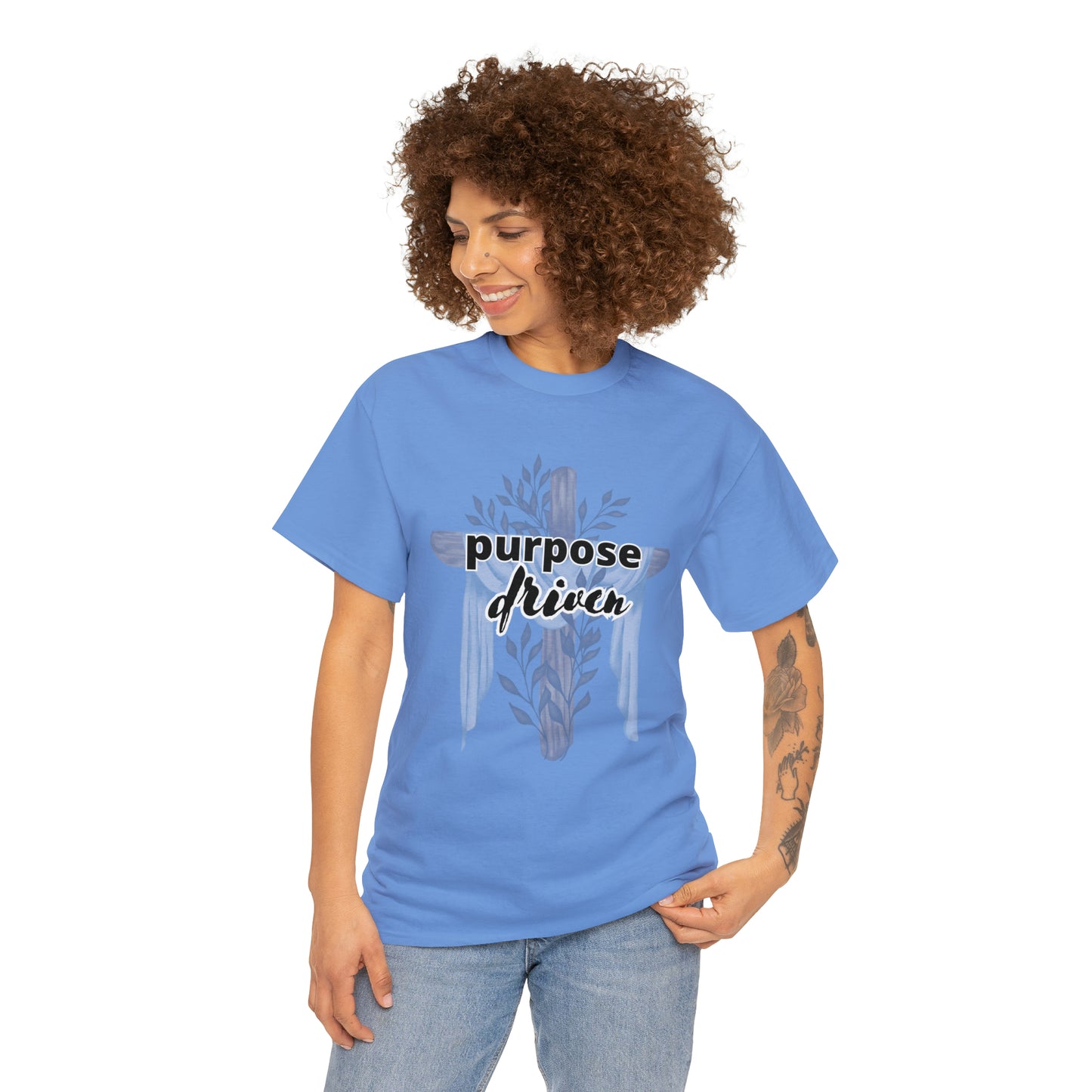 Unisex Cotton T-Shirt (purpose driven cross)
