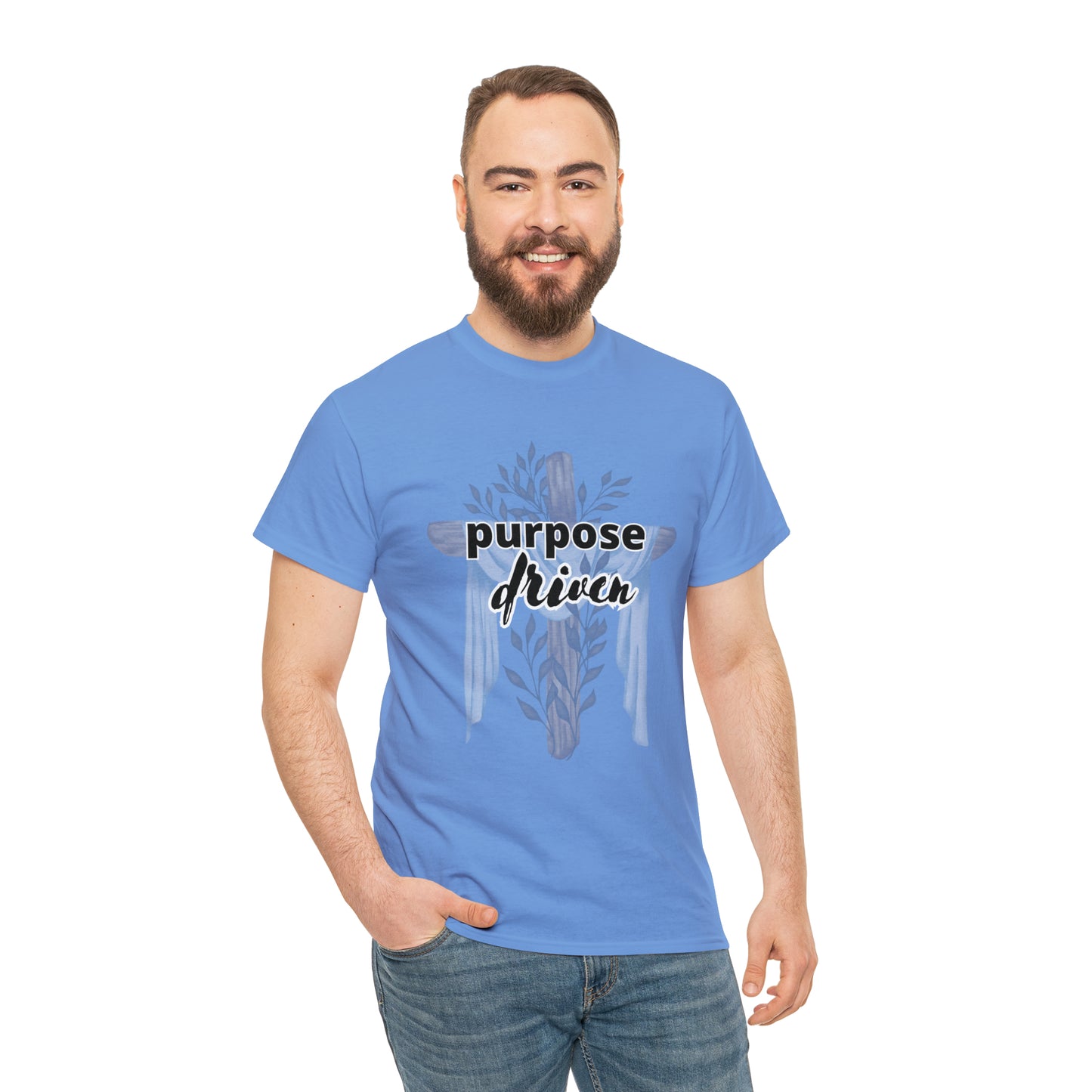Unisex Cotton T-Shirt (purpose driven cross)
