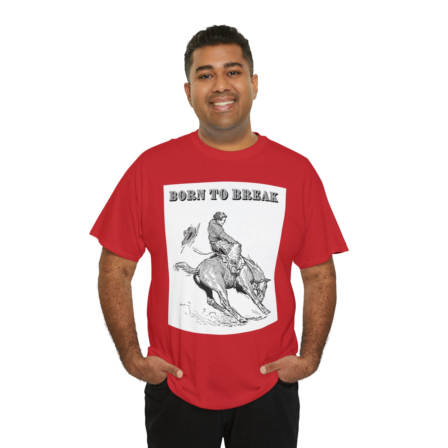 Unisex Cotton T-Shirt (born to break)