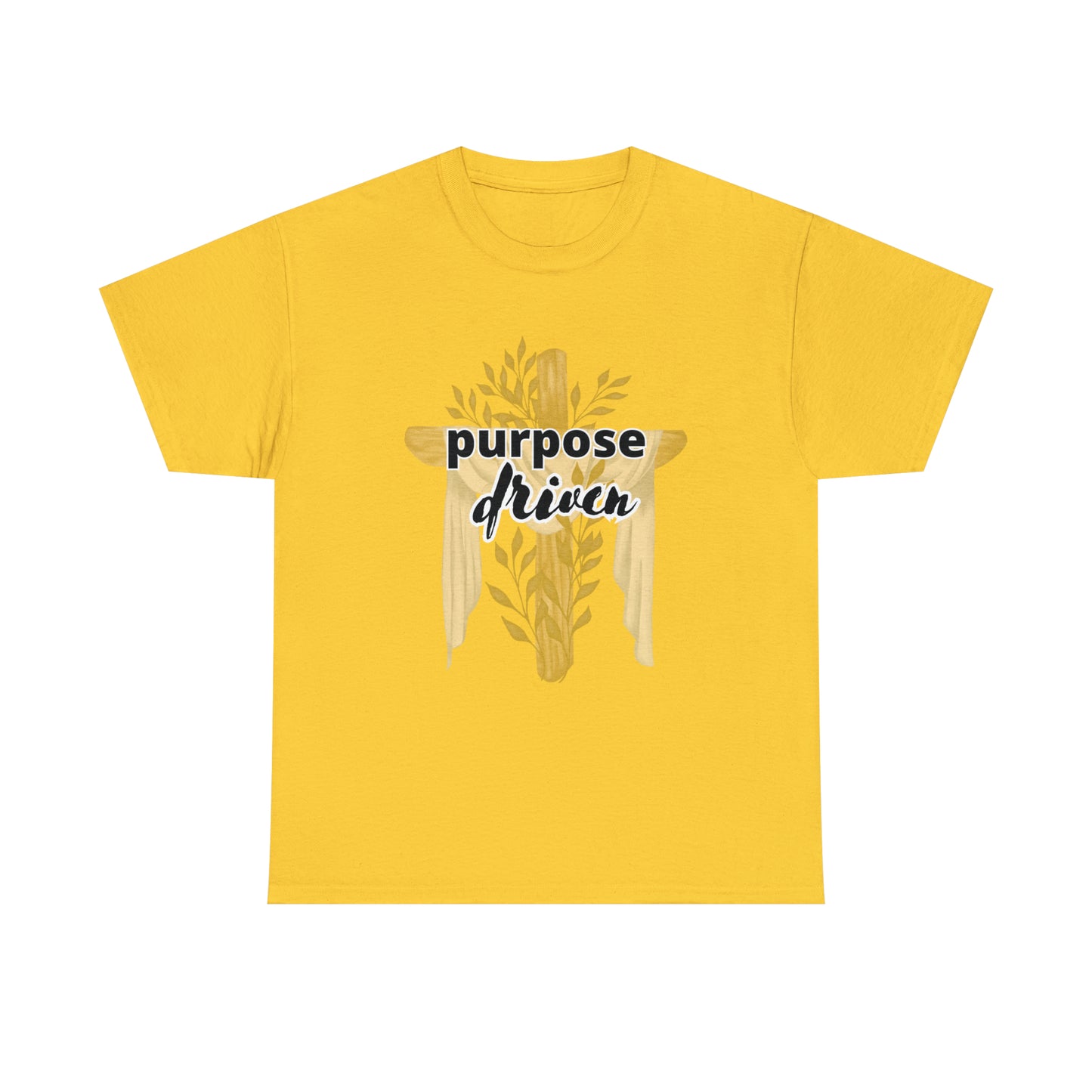 Unisex Cotton T-Shirt (purpose driven cross)