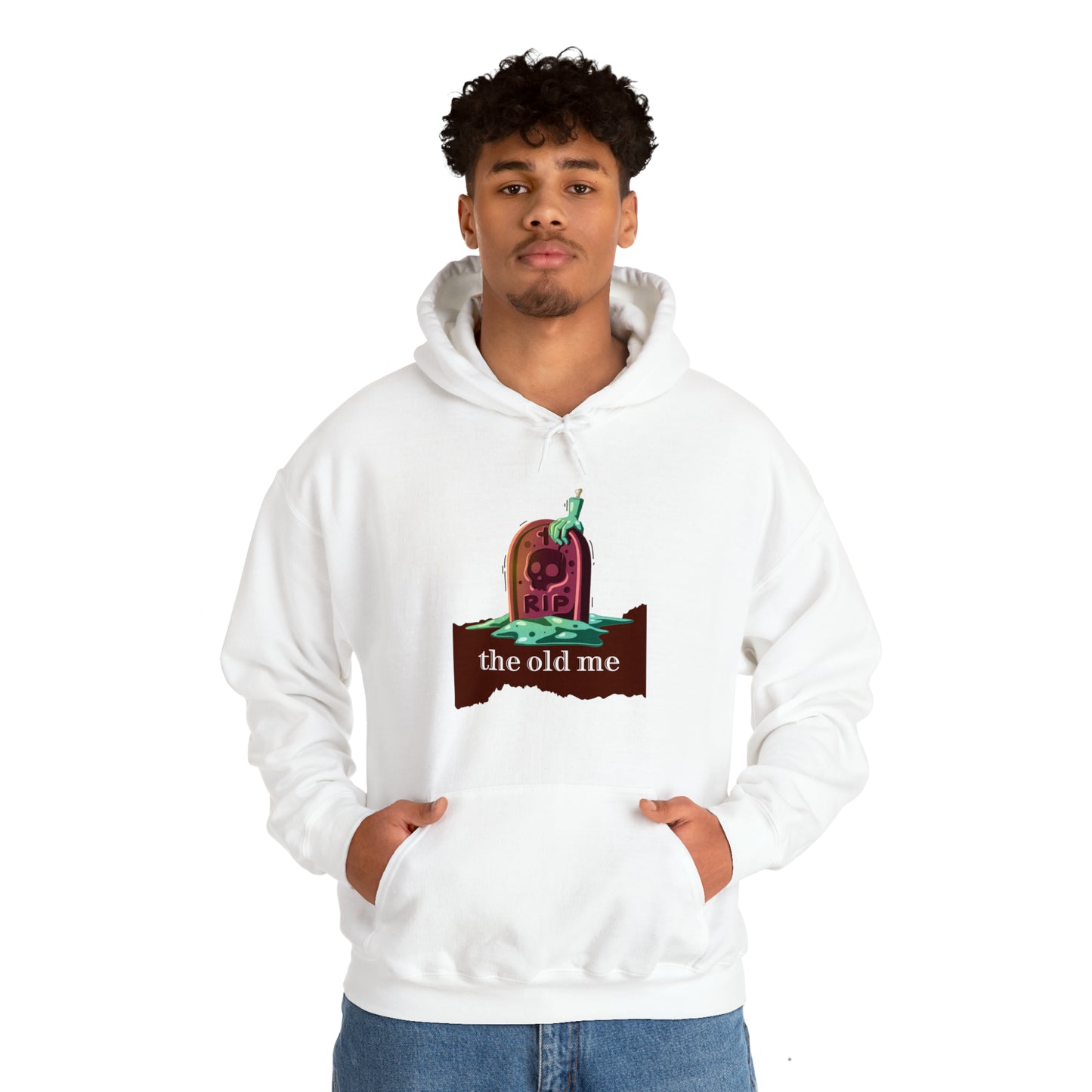 Unisex Hooded Sweatshirt (RIP the old me)