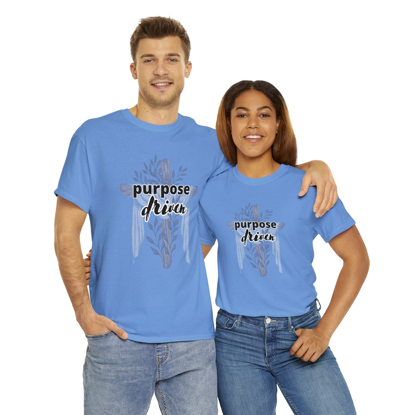 Unisex Cotton T-Shirt (purpose driven cross)