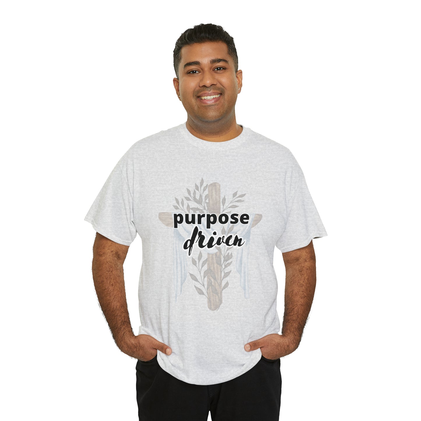 Unisex Cotton T-Shirt (purpose driven cross)