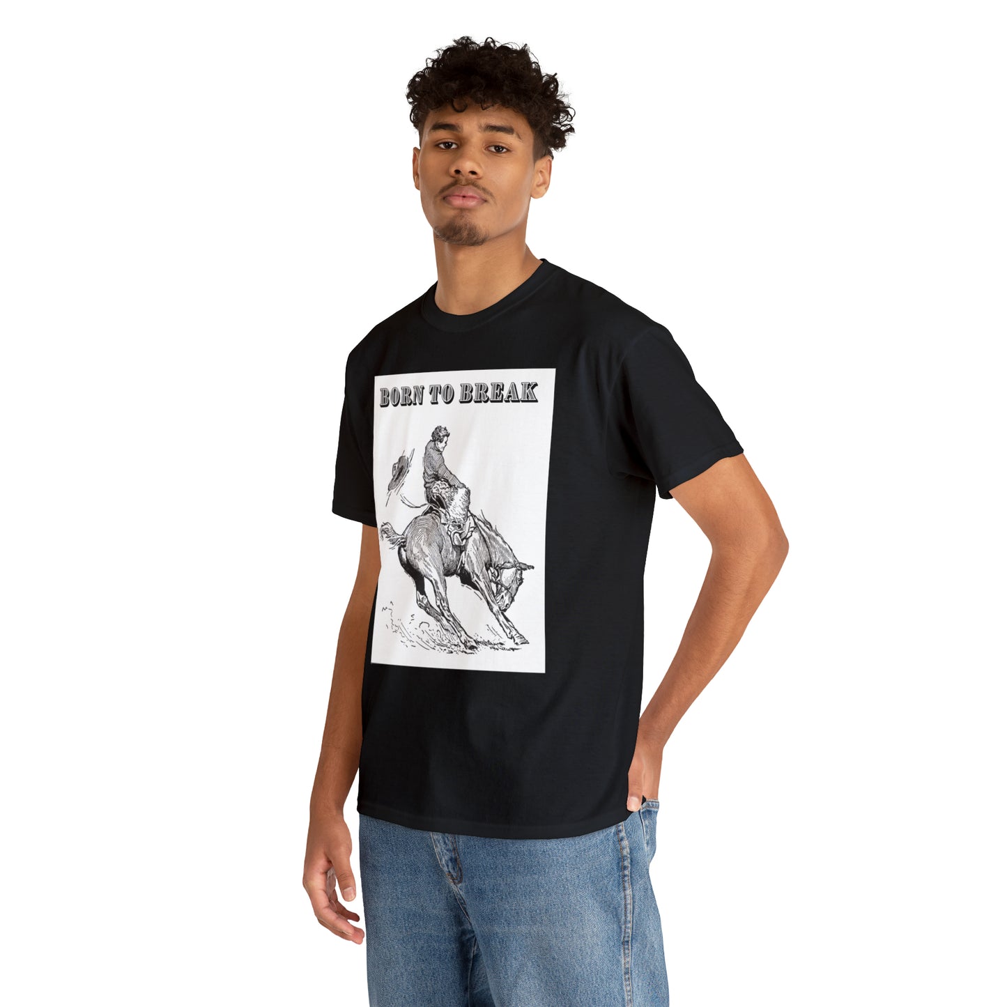 Unisex Cotton T-Shirt (born to break)