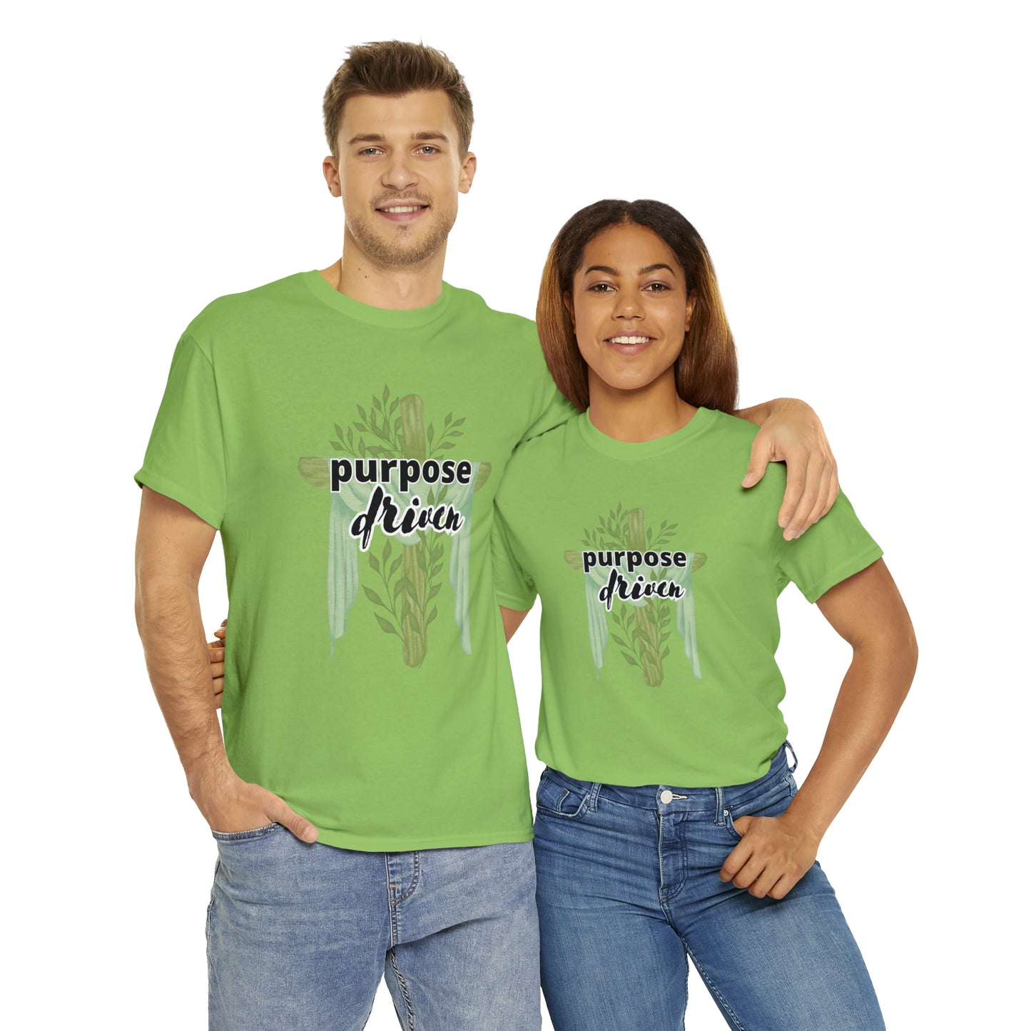 Unisex Cotton T-Shirt (purpose driven cross)