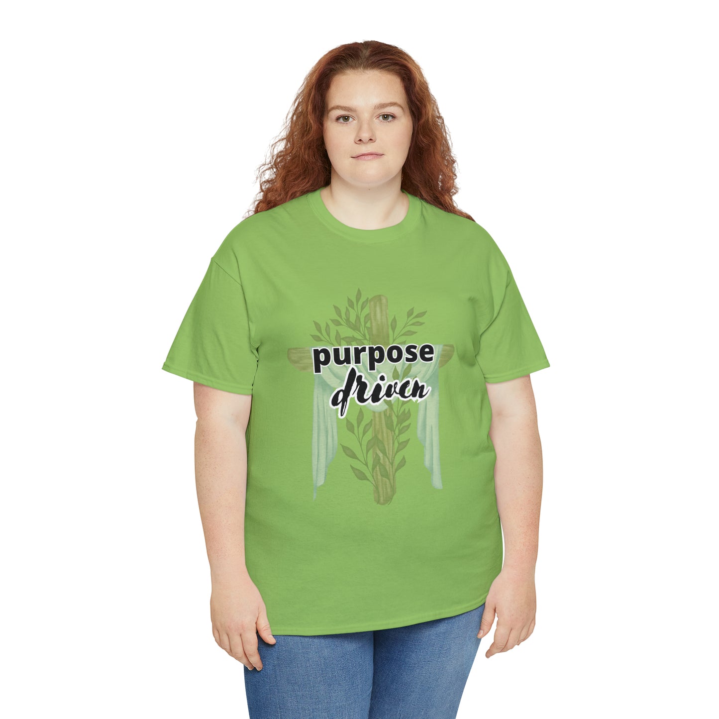 Unisex Cotton T-Shirt (purpose driven cross)