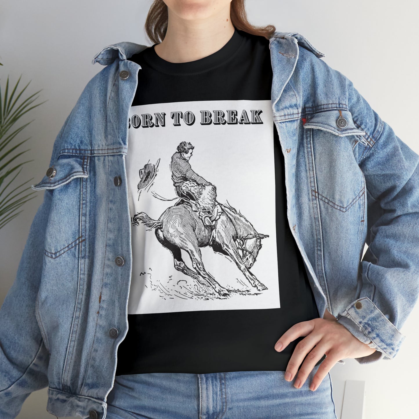 Unisex Cotton T-Shirt (born to break)
