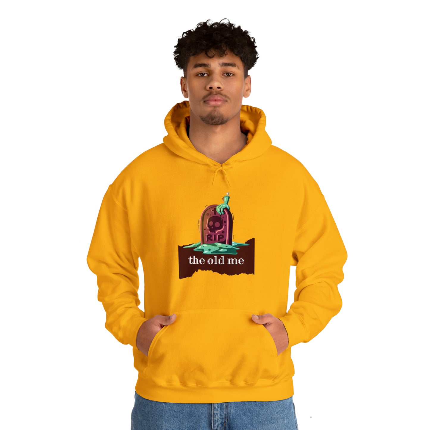 Unisex Hooded Sweatshirt (RIP the old me)